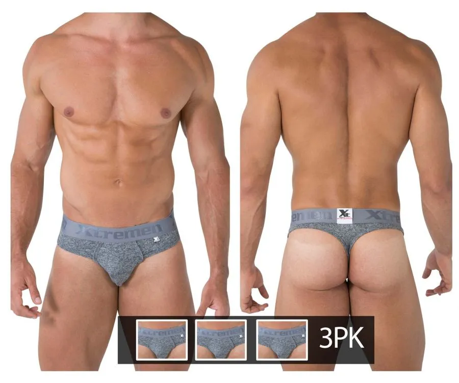 3PK Piping Thongs