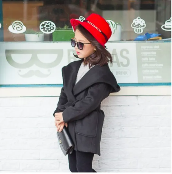 Black Posh Trench