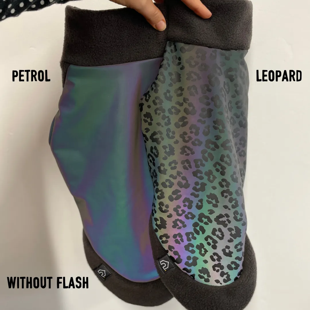 Dachshund Fleece Jumper with Reflective Back