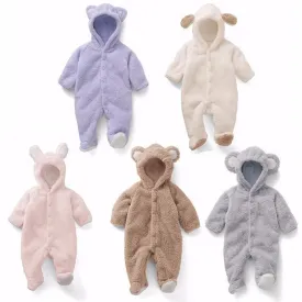 Llama Fleece Romper