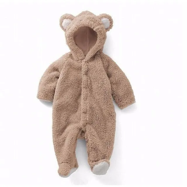 Llama Fleece Romper