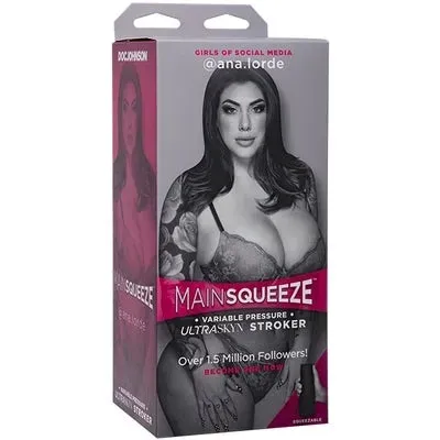 Main Squeeze GIRLS OF SOCIAL MEDIA - ana.lorde - ULTRASKYN Stroker - Pussy