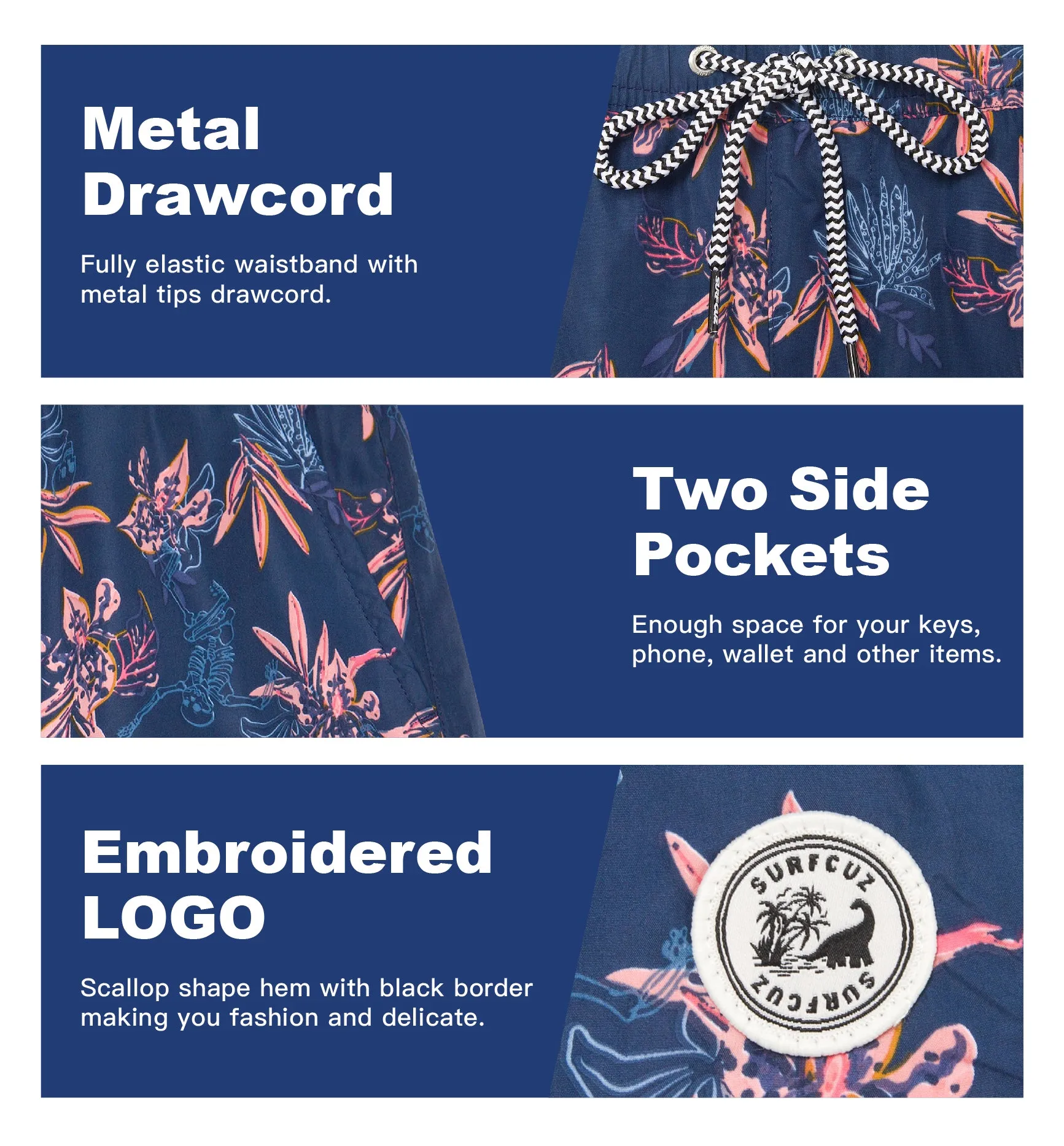 Quick-drying Swim Trunks Lines