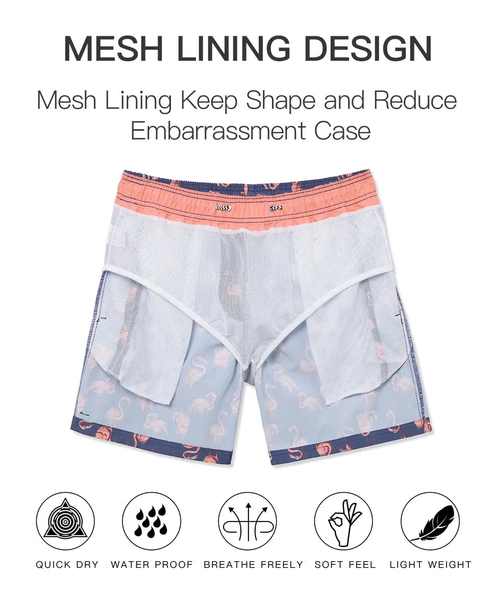 Quick-drying Swim Trunks Lines