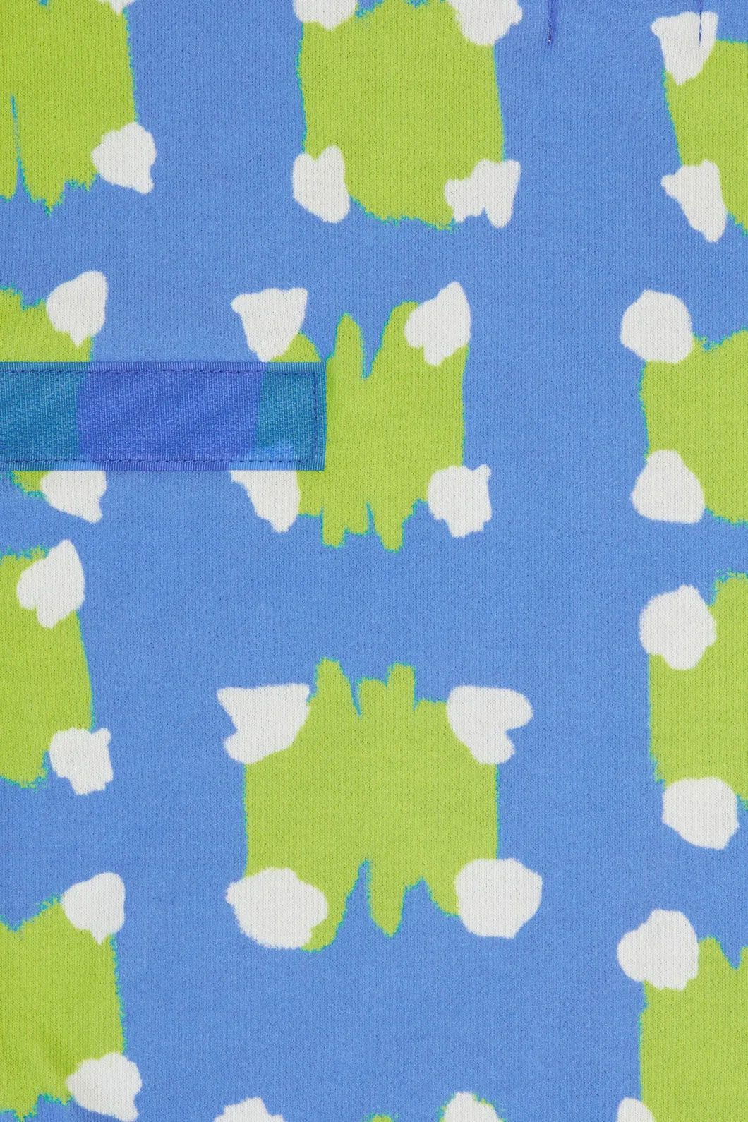 Spotty Green Fleece Coat
